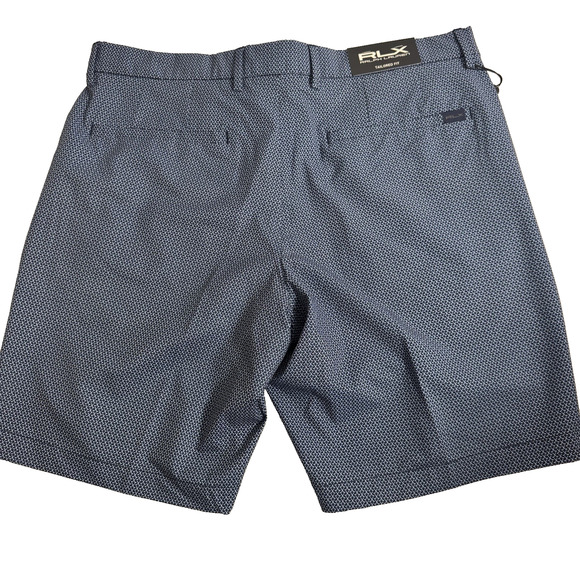 Polo Ralph Lauren RLX Men 33 Shorts Navy Golf Concept Water Repellent - Picture 2 of 14